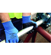 Superior Grip Nitrile Coated Seamless Protective Glove, Advanced Chemical and Abrasion Resistance, Secure Touch, Ergonomic Design for Assembly, Automotive, Warehouse, and Lab Work, Premium Industrial Safety